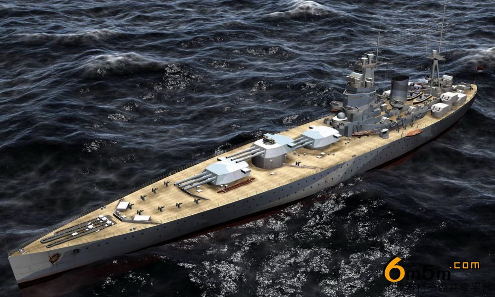 新罗纳尔逊军舰模型